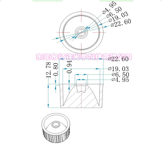 DFXP防水透镜20系列-光面