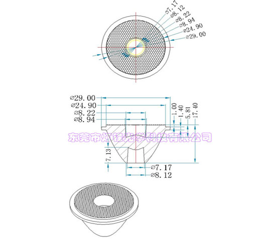 单头透镜XML2910-G/Z